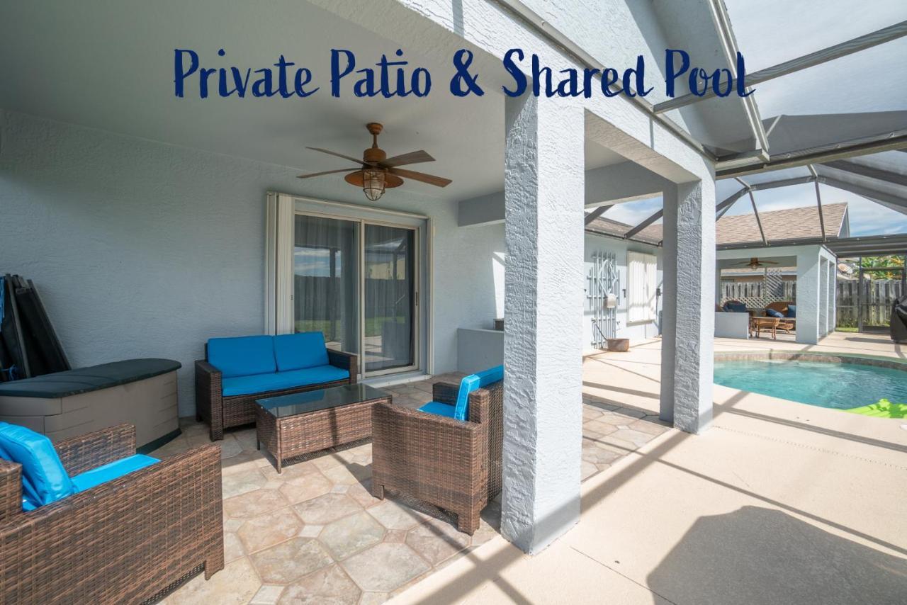 Serene Seaside Retreat - Dog Friendly - 2Br Townhouse With Shared Heated Pool Steps To Paradise Beach! Melbourne Bagian luar foto